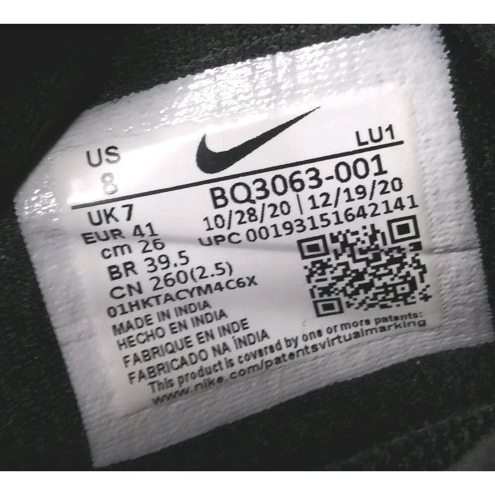 Nike Flexmethod TR Training Shoes Mens Size 8 Sneakers Black BQ3063-001